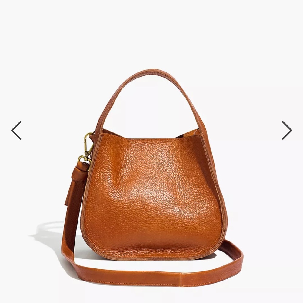 Madewell “The Sydney” crossbody bag in burnished caramel